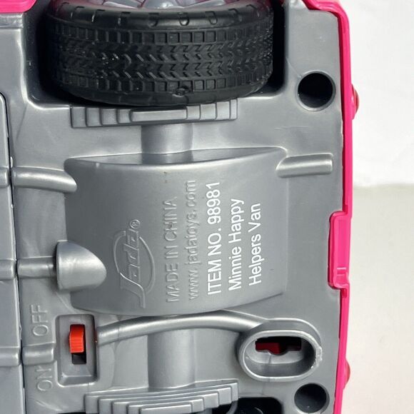 Jada Toys Disney Junior Minnie Mouse Happy Helper's Van RC/Radio Control Toy Veh - Picture 6 of 7